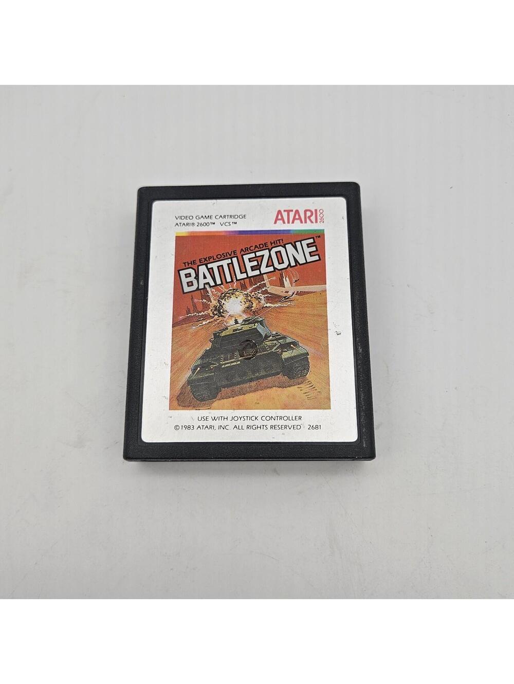 Battlezone Atari 2600 Cartridge Only Atari 1983 Not Tested.